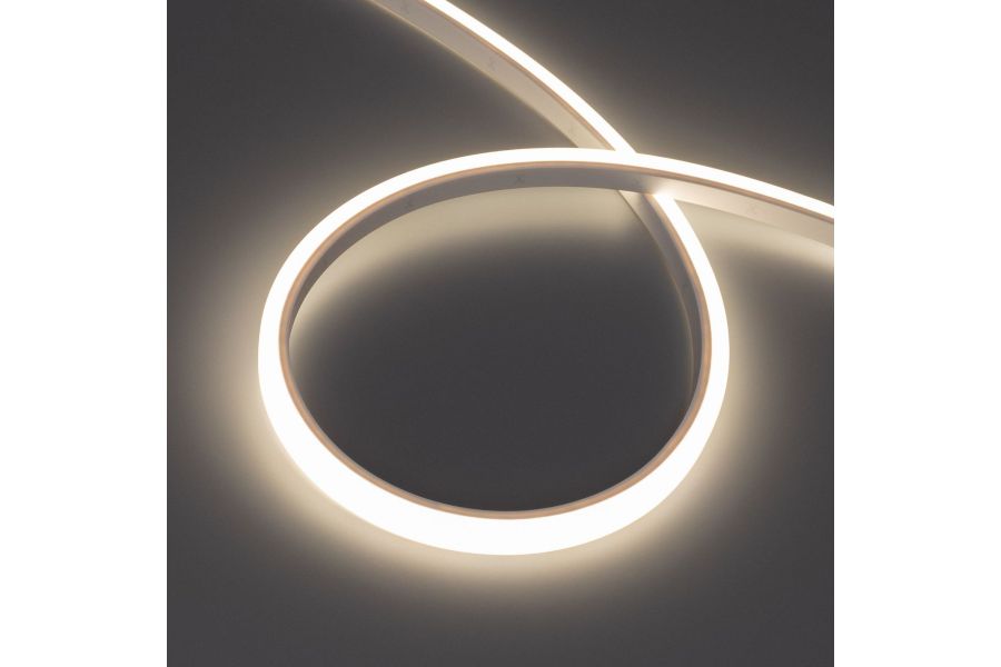 Светодиодная герметичная лента Arlight WAVE-TOP-PU-A144-10x10mm 24V Day4000 (5 W/m, IP68, 5m, wire x2) 050423