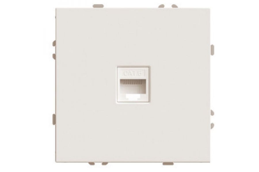 Розетка компьютерная 1-местная RJ-45 (механизм) RST00-5117-08 кашемир soft touch 49899