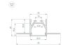 Профиль Arlight LINIA25-FANTOM-2000 ANOD (Алюминий) 053806