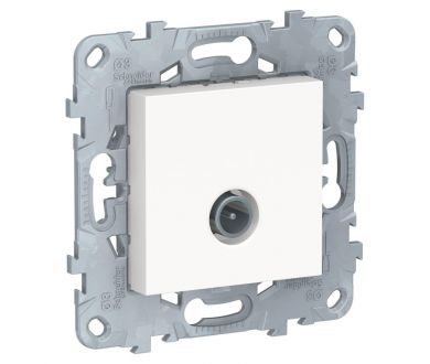Розетка TV проходная Schneider Electric Unica New NU546318
