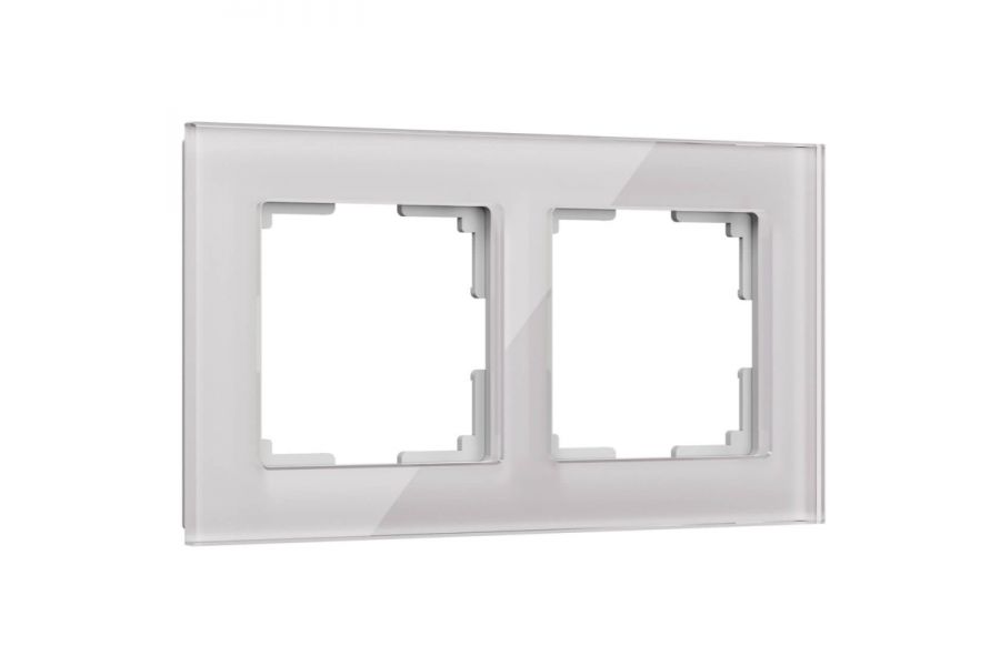 Рамка на 2 поста Werkel Favorit дымчатый W0021117 4690389159695