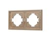 Рамка пластиковая на 2 поста Arlight FRM-TENDO-PL-2-GD 053842