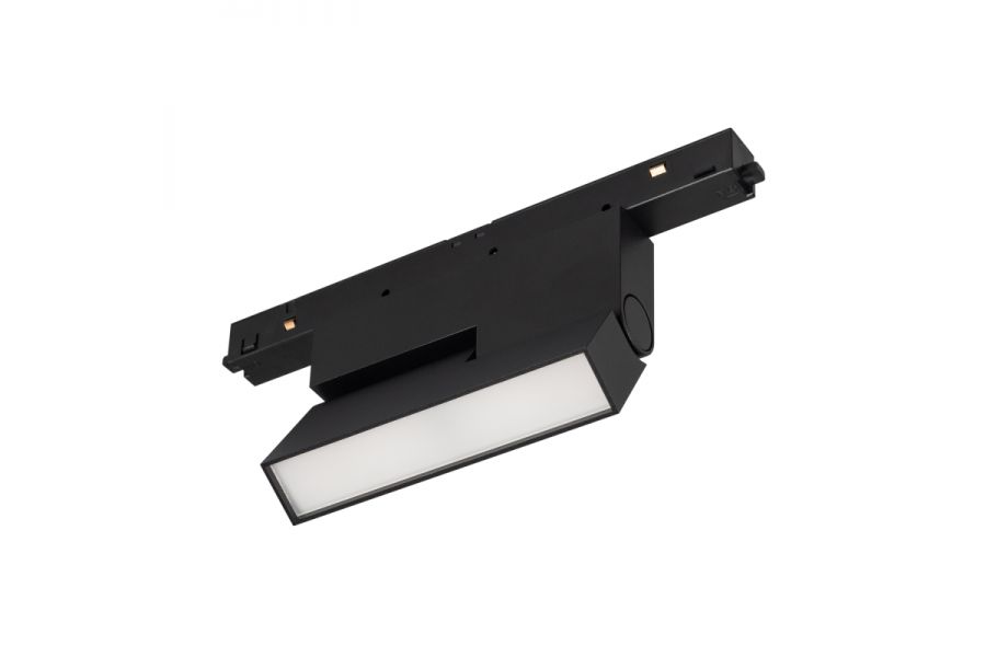 Трековый светильник Arlight MAG-ORIENT-FLAT-FOLD-S195-6W Day4000 (BK, 80 deg, 48V, DALI) 034658(1)
