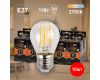 Лампа светодиодная Эра E27 11W 2700K F-LED P45-11w-827-E27 Б0047013