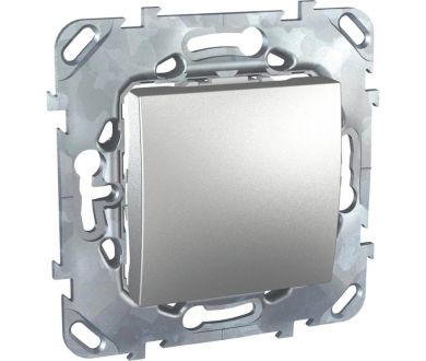 Выключатель одноклавишный кнопочный Schneider Electric Unica MGU5.206.30ZD