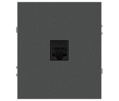 Розетка Эра Arktik 16-3107-06 информационная RJ45 графит Б0070479