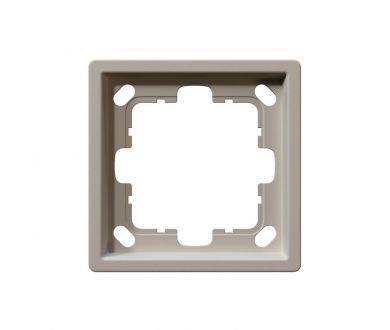 Рамка серия FD 1-постовая, цвет Сахара Jasmart FD1001SH