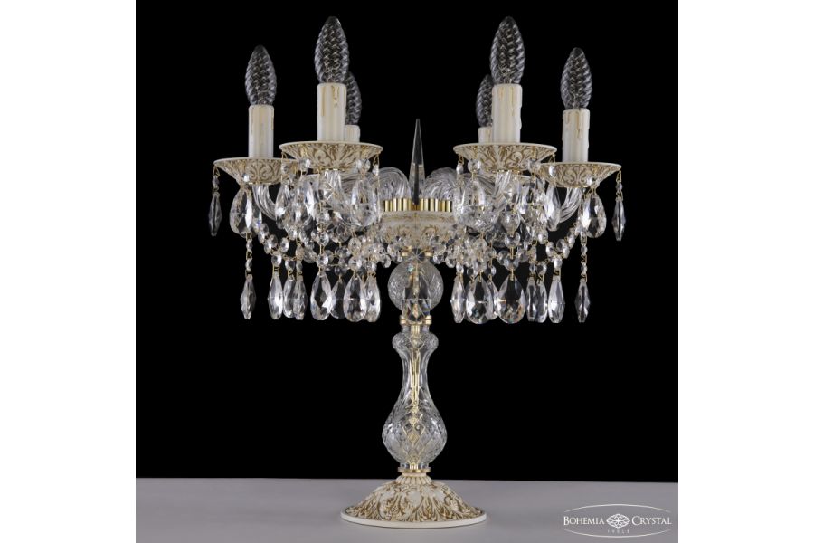 Настольная лампа Bohemia Ivele Crystal AL16313L8/6/141-44 WMG