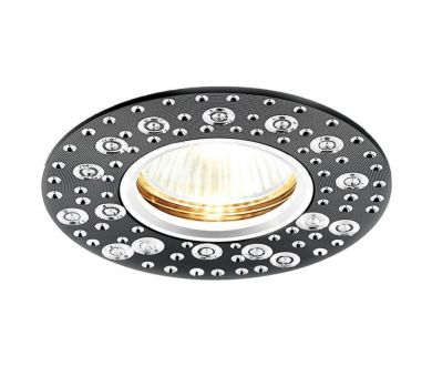 Встраиваемый светильник Ambrella Light Classic A801 BK/AL