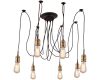 Подвесная люстра Arte Lamp Mazzetto A4290SP-7BK
