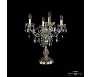 Настольная лампа Bohemia Ivele Crystal 1415L/4/141-47 G