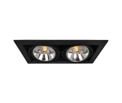 Встраиваемый светильник Arte Lamp Cardani A5935PL-2BK