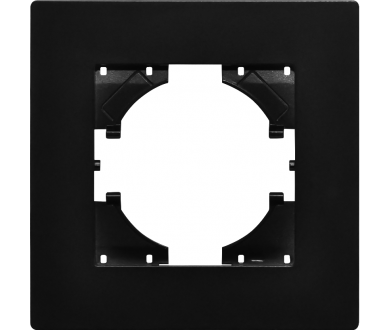 Рамка пластиковая на 1 пост Arlight FRM-PERIO-PL-1-BK 049689