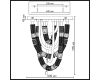 Потолочная люстра Odeon Light L-Vision Collier 5455/80CL