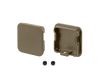 Заглушка Arlight LINE-D-3030 SQUARE OLIVE GREY 055452