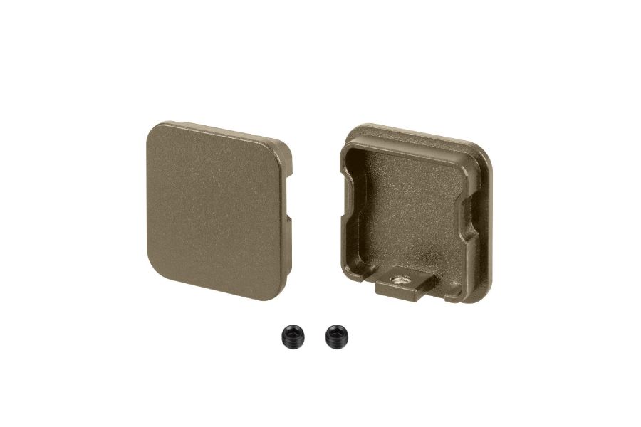 Заглушка Arlight LINE-D-3030 SQUARE OLIVE GREY 055452