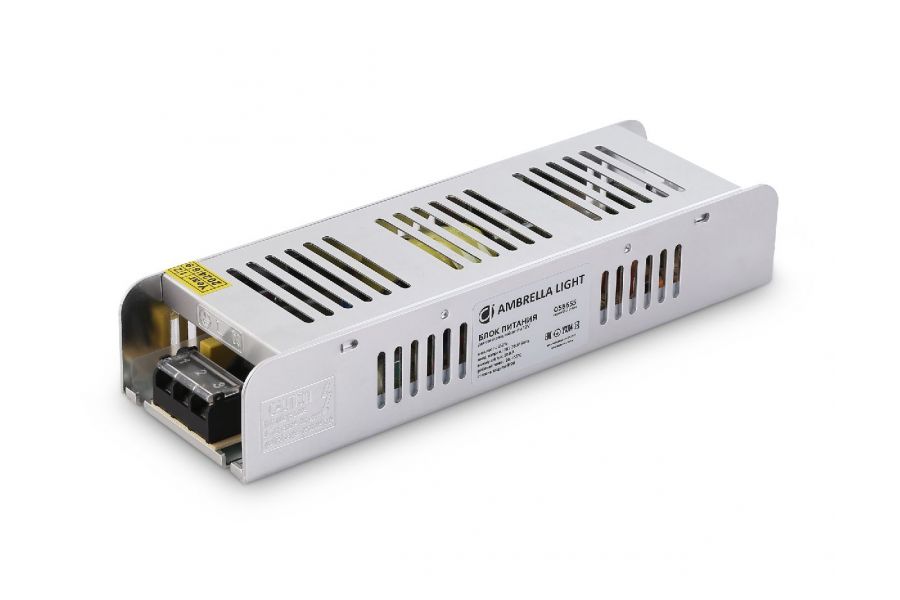 Блок питания с EMC для светодиодной ленты Ambrella Light Illumination 250Вт DC12В 20,8A IP20 GS8655