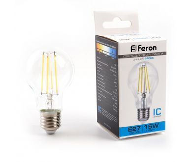 Лампа светодиодная Feron LB-615 Шар E27 15W 6400K 48284