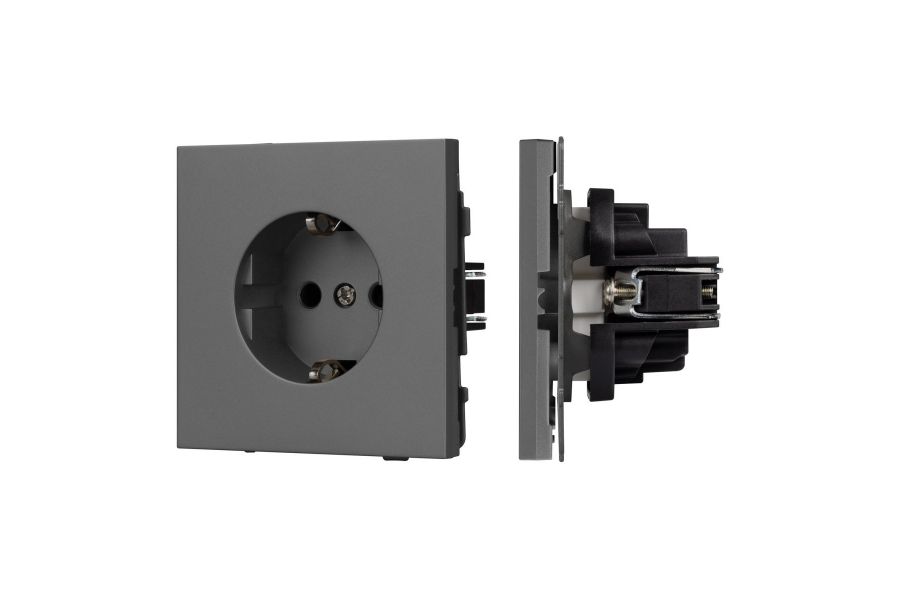 Механизм электрической розетки Arlight SCT-NOBE-MEU1-SFPL-GR (230V, 16A) 054279