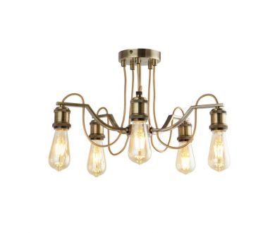 Потолочная люстра Arte Lamp Inedito A2985PL-5AB