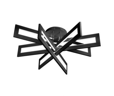 Потолочный светодиодный светильник iLedex Stalker 9082-R800-X 128W BK