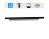 Трековый магнитный светильник (CCT+SMART) Reluce 13001-9.3-001UR magnetic LED16W BK CCT+SMART