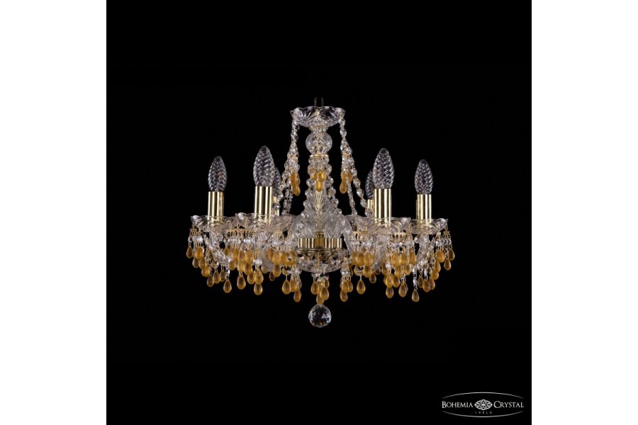 Подвесная люстра Bohemia Ivele Crystal 1410/6/160 G V1003