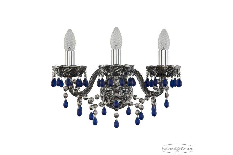 Бра Bohemia Ivele Crystal 1410B/3/141 Ni V3001 M731