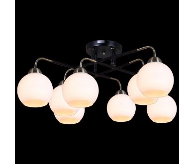 Люстра на штанге Illumico IL0252-8CSQ-79 BK AB