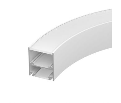 Алюминиевый профиль Arlight SL-ARC-5060-D1500-A45 White (дуга 1 из 8) 032696