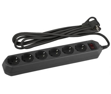 Сетевой фильтр Эра USF-6es-5m-B-BOX Б0037265