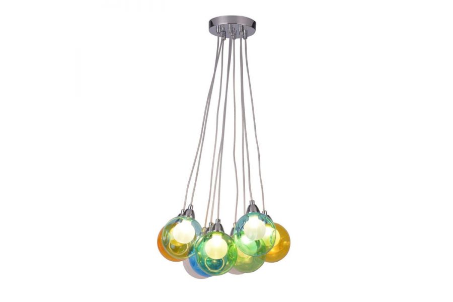 Подвесная светодиодная люстра Arte Lamp Pallone A3026SP-9CC