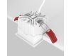 Встраиваемый светильник Maytoni Technical Alfa LED DL043-01-10W3K-SQ-W