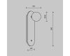 Настенный светильник Modestyle MS.203.380 GD