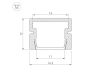 Профиль Arlight PDS-SM-2000 WHITE 044325