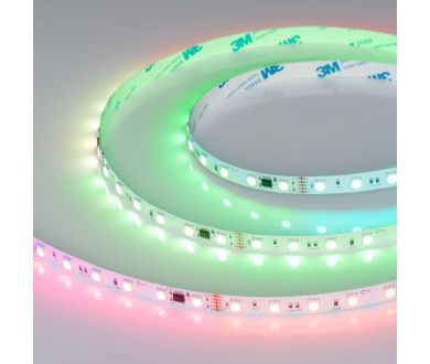 Светодиодная лента Arlight DMX-B60-10mm 24V RGB-PX6 (14 W/m, IP20, 5m)  039183(1)