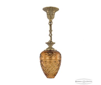 Подвесной светильник Bohemia Ivele Crystal 7003P/13 FP Amber/H-1B