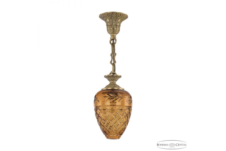 Подвесной светильник Bohemia Ivele Crystal 7003P/13 FP Amber/H-1B