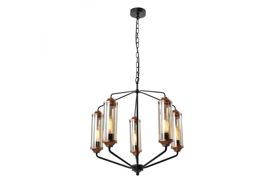 Подвесная люстра Lussole Loft Fishers LSP-8800