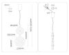 Подвесной светильник Ambrella Light High Light Crystal LH31129