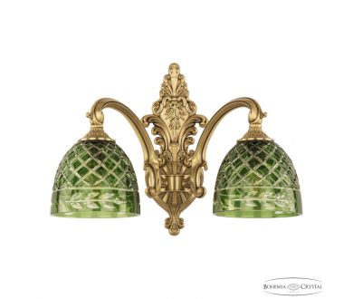 Бра Bohemia Ivele Crystal Verona 7209B15/2/175 FP P1 D Clear-Green/H-1J
