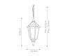 Уличный подвесной светильник Elstead Lighting Kinsale KINSALE-CHAIN