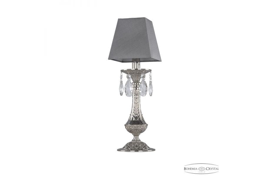 Настольная лампа Bohemia Ivele Crystal Florence 71100L/1 Ni SQ10