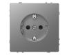 Розетка Schneider Electric Merten D-Life 16A с/з и шторками MTN2400-6036
