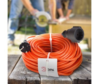 Удлинитель силовой Эра UPx-1-2x1-30m Б0046807