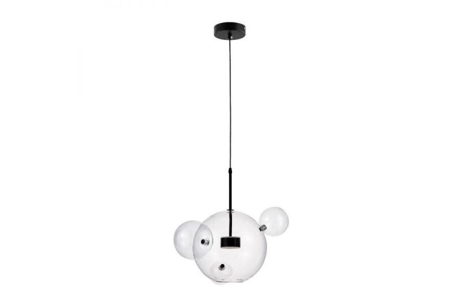 Подвесной светодиодный светильник Lumina Deco Neroni LDP 6016-3+1 BK