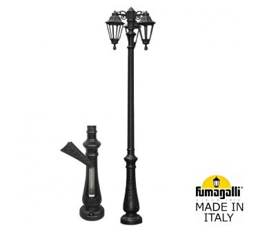 Садово-парковый светильник Fumagalli NEBO BISSO/RUT 3L E26.202.S30.AXE27 DN