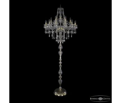 Купить Торшер Bohemia Ivele Crystal 1415T1/12+6+3/300-225 G Торшер Bohemia Ivele Crystal 1415T1/12+6+3/300-225 G