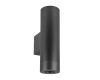 Уличный настенный светильник Arlight LGD-RAY-WALL-TWIN-R65-2x12W Day4000 (Серый, 6 deg, 230V) (IP65 Металл) 044232(1)