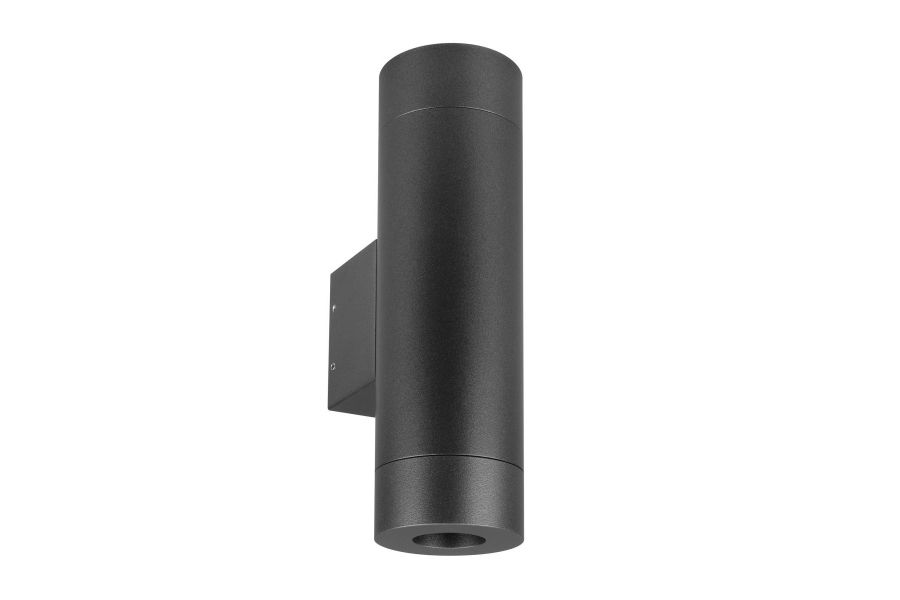 Уличный настенный светильник Arlight LGD-RAY-WALL-TWIN-R65-2x12W Day4000 (Серый, 6 deg, 230V) (IP65 Металл) 044232(1)